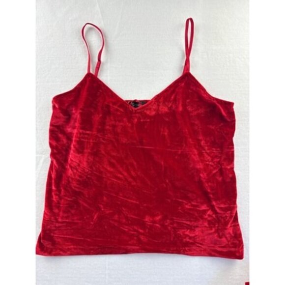 Vintage Velour PajamaGram Womens Red Pajama Set XL - Picture 7 of 8